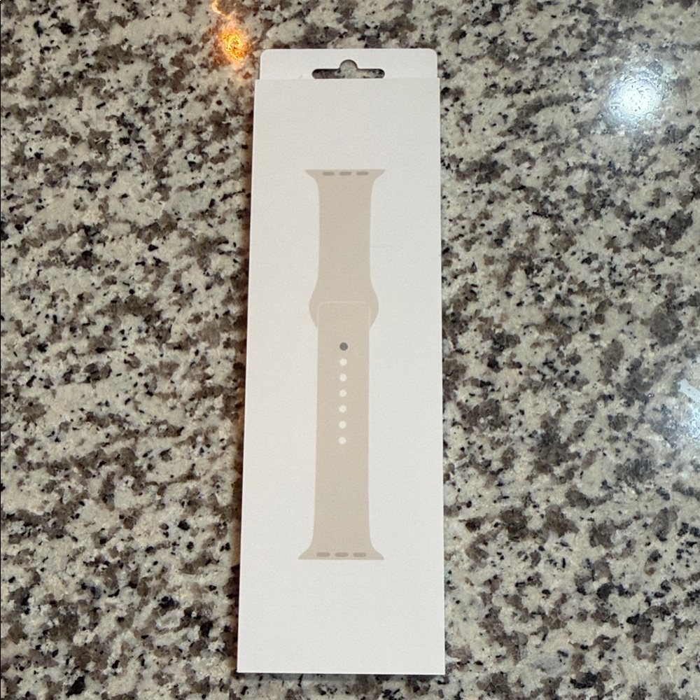 Apple Watch Sport Band - Starlight